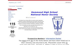 Hammond NHS - Google Sites