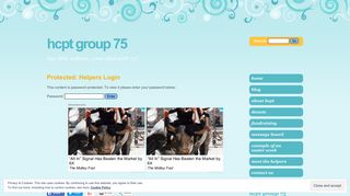 Helpers Login | HCPT Group 75