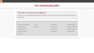 HCR ManorCare Jobs