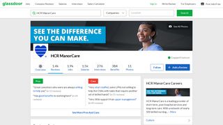 HCR ManorCare - HCR ManorCare...a horribly difficult company to ...