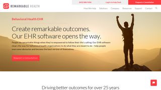 Remarkable Health: Behavioral Health EHR Software