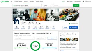 Healthcare Services Group Account Manager Salaries | Glassdoor