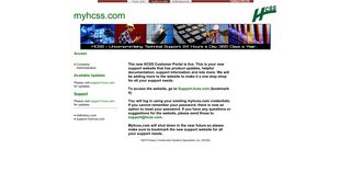 Welcome to myhcss.com