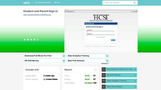 powerschool.hcstonline.org - Student and Parent Sign In ... - Sur.ly