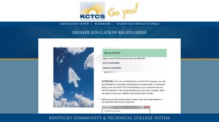 KCTCS email