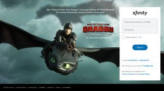 Sign in to Xfinity