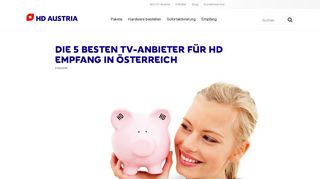 Die 5 besten TV-Anbieter für HD Empfang in Österreich - HD Austria ...