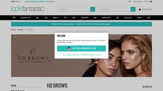 HD Brows | Lookfantastic.com | Free Delivery Options