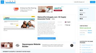 Visit Mybenefits.hdsupply.com - HD Supply Associate Portal.