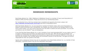 Membership Associations - REeBroker