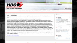 Trainers Certification - Hockey Development Centre for Ontario