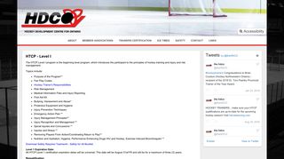 Level I - Hockey Development Centre for Ontario