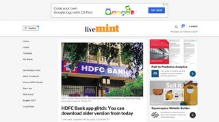 HDFC Bank app glitch: You can download older version from today