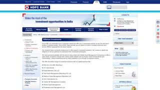 NRI Mutual Funds - HDFC Bank
