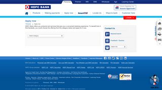 Apply Now - HDFC Bank