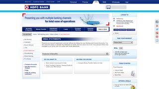 Bank Email Statement | HDFC Bank - Bank Account Statement, Bank ...
