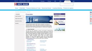 Corporate Banking | HDFC Bank - Corporate Banking Services ...