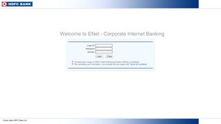 ENet - HDFC Bank