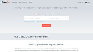 HDFC ERGO: Renew Insurance Online from HDFC ERGO General ...