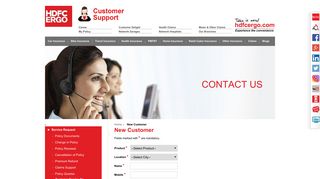 New Customer - HDFC ERGO General Insurance
