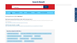 Searches related to hdfc life cc