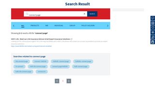 connect page - HDFC Life