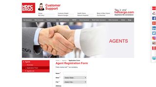 Agents - Application Form - HDFC ERGO