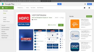 HDFCMFMobile - Apps on Google Play