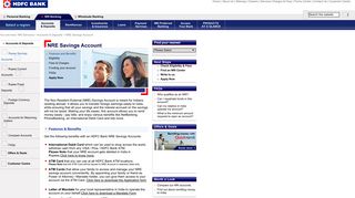 NRE Accounts - HDFC Bank