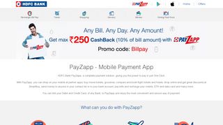PayZapp - Payment App to Make All Payments in Just ... - HDFC Bank