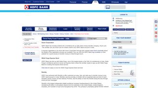 Fund Transfer to India - HDFC Bank- Fund Transfer through Cheques ...