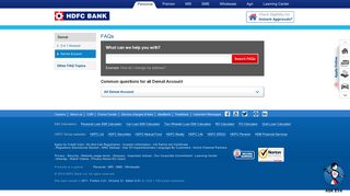 HDFC Bank | FAQ section