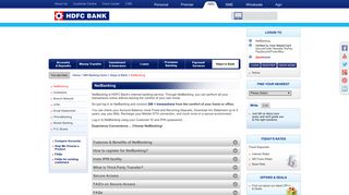 NetBanking India| HDFC Bank - Online Net Banking, Internet Banking ...