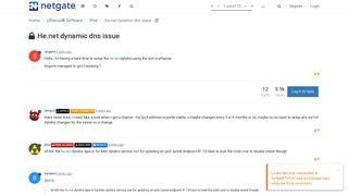 He.net dynamic dns issue | Netgate Forum