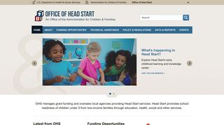 Home | Office of Head Start | Administration for Children and Families