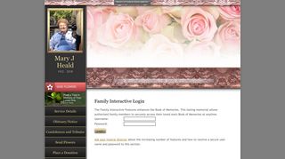 Mary Heald Login - MACHIAS, Maine | McClure Family Funeral Services