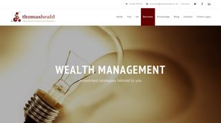 Wealth Management – Thomas Heald