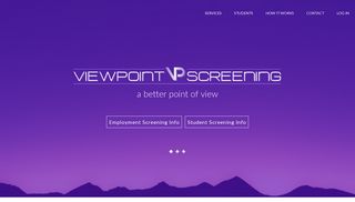 login - Viewpoint Screening
