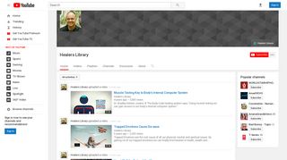 Healers Library - YouTube