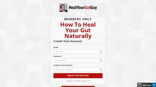 Heal Your Gut Guy | Membership Login