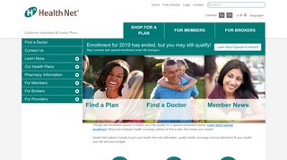 Health Net Individual and Family Plans California