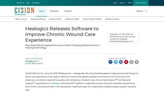 Healogics Releases Software to Improve Chronic Wound Care ...
