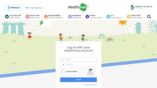 Log In - HealthHub