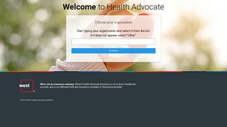 Health Advocate: Welcome