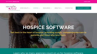 Hospice Software for Agencies | HEALTHCAREfirst
