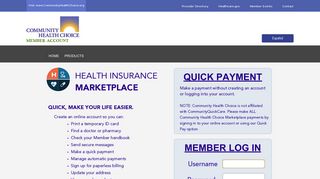 Health Insurance Marketplace - Community Health Choice | Member ...