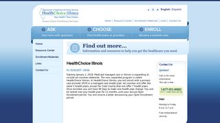 HealthChoice Illinois | Enroll HFS