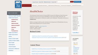 HealthChoice - Oklahoma Hospital Association