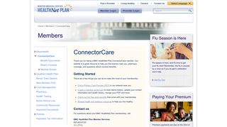 ConnectorCare Member Information | BMC HealthNet Plan