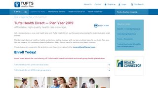 Tufts Health Direct: MA Health Connector | Tufts Health Plan